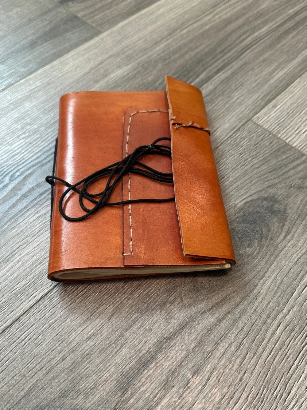 Leather Journal Wrap - Brown Men’s Travel Notebook